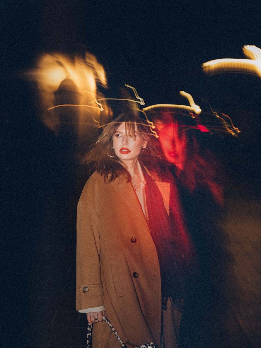 Kristina. Nocny spacer. Fotograf w Krakowie i Europie