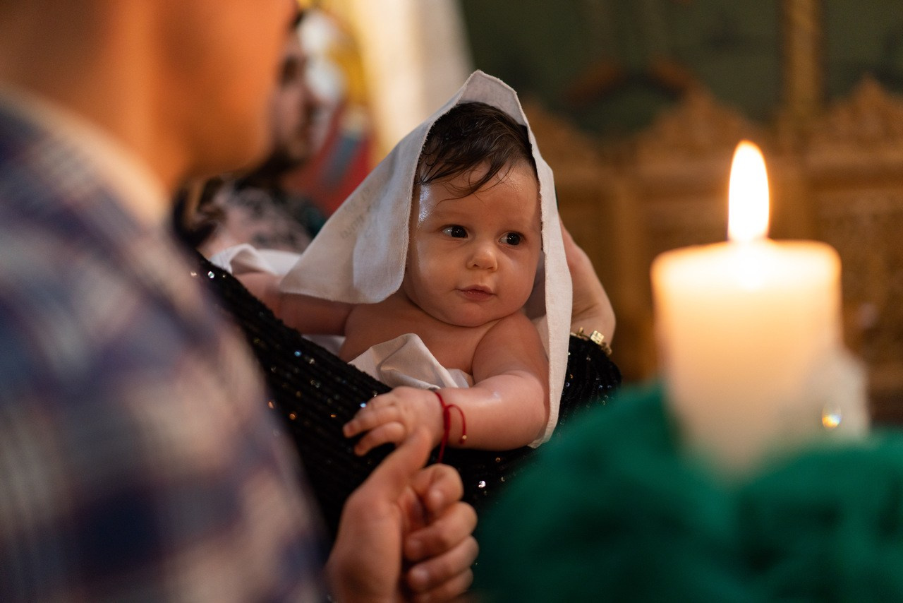 Fotografii botez Rebeca Georgiana. Fotograf Alin Stefan