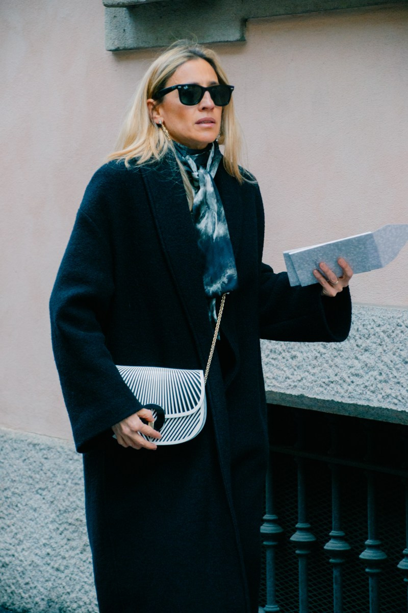 Street style in Milan. Milano Fashion Week