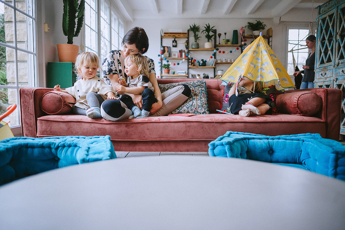 В гнезде у трёх птичек. Ksenia Marchand/ Lifestyle фотограф в Париже