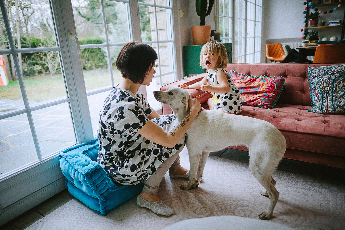 В гнезде у трёх птичек. Ksenia Marchand/ Lifestyle фотограф в Париже