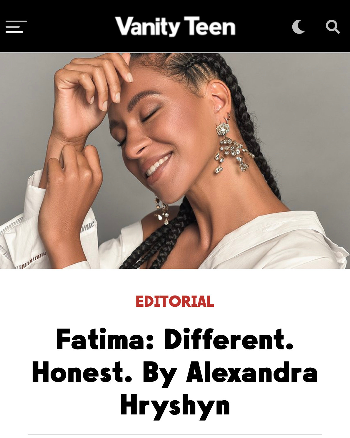 Editorial. Alexandra Hryshyn photography