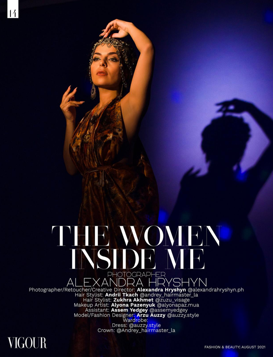 Editorial. Alexandra Hryshyn photography