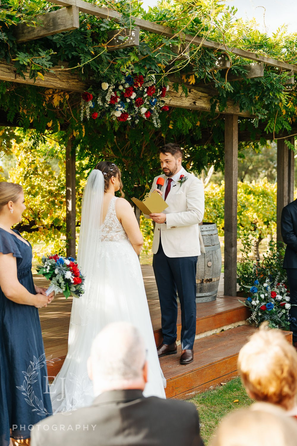 Melanie & Rohan — Sandalford Winery. Emma Joy Photography