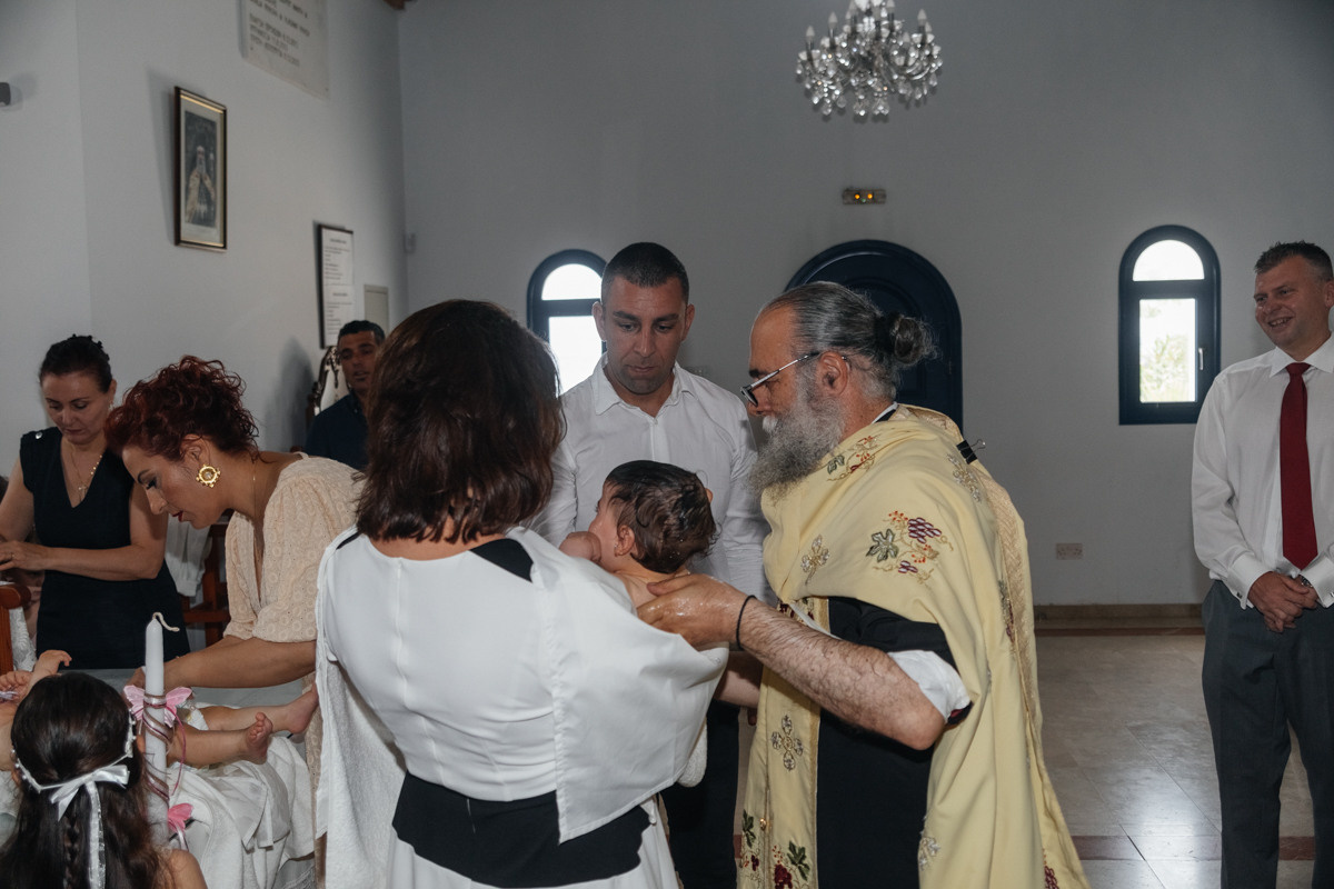 baptism photographer Paphos 