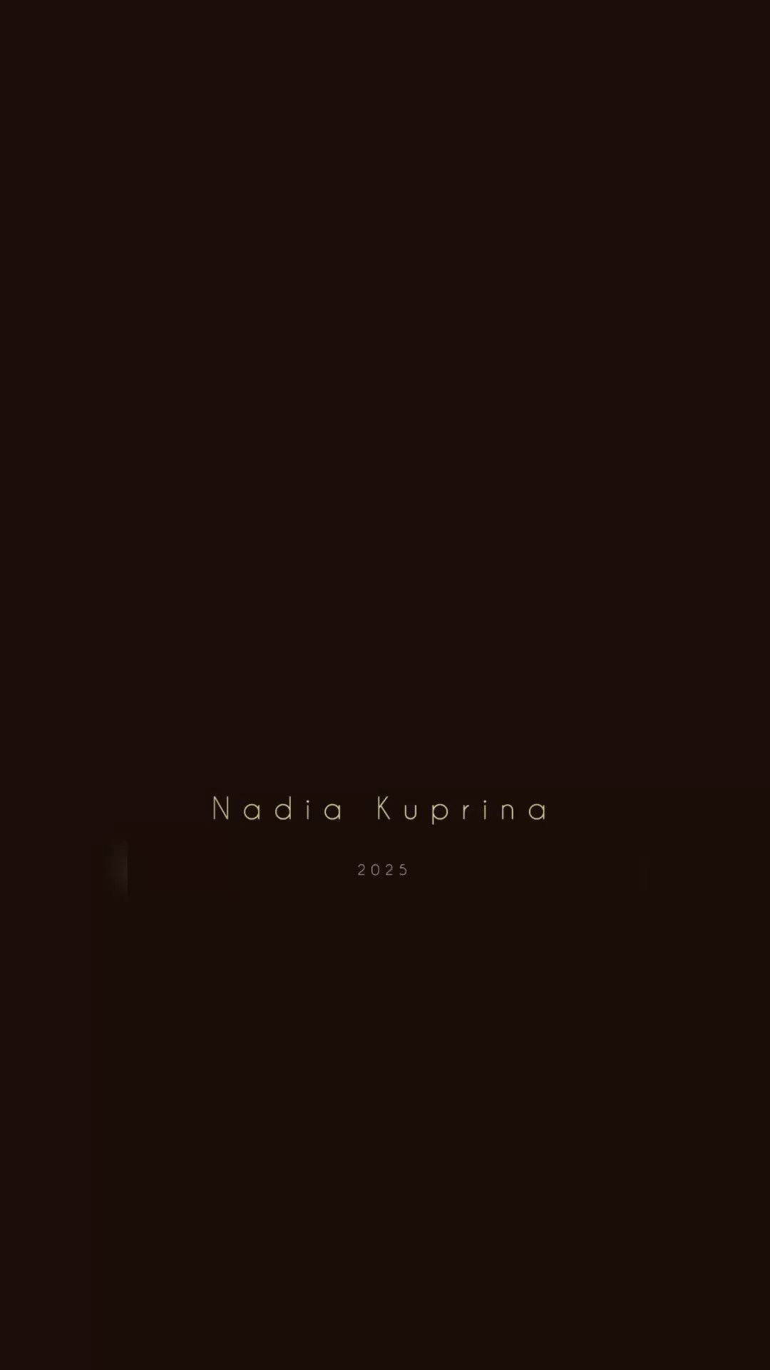 Video. Nadia Kuprina. Artist