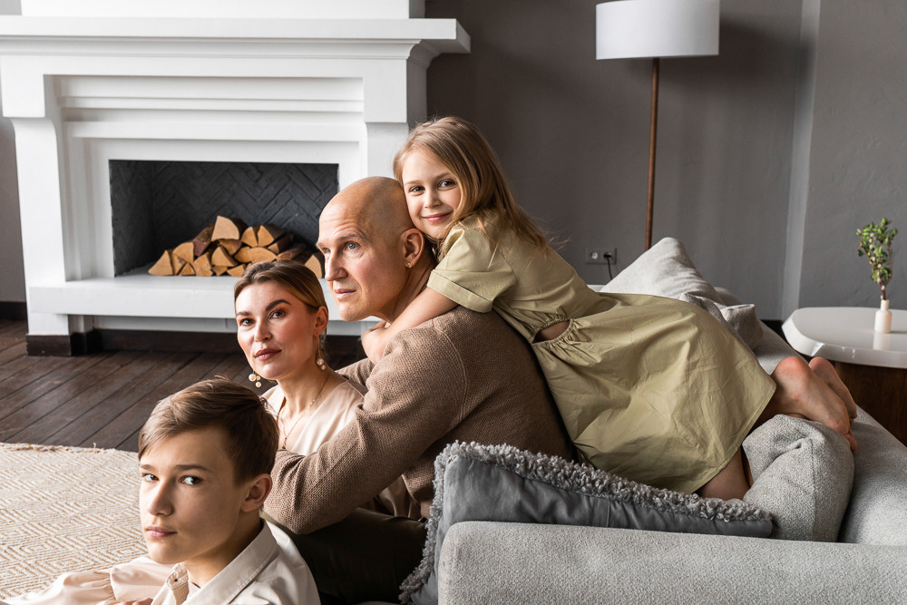 Stylish family photo session. Professional wedding photographer in Copenhagen, Denmark — Julia Byron