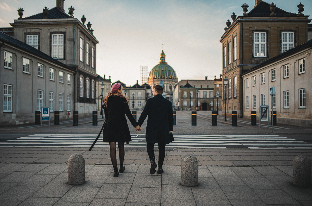 Marmorkirke. Professional wedding photographer in Copenhagen, Denmark — Julia Byron