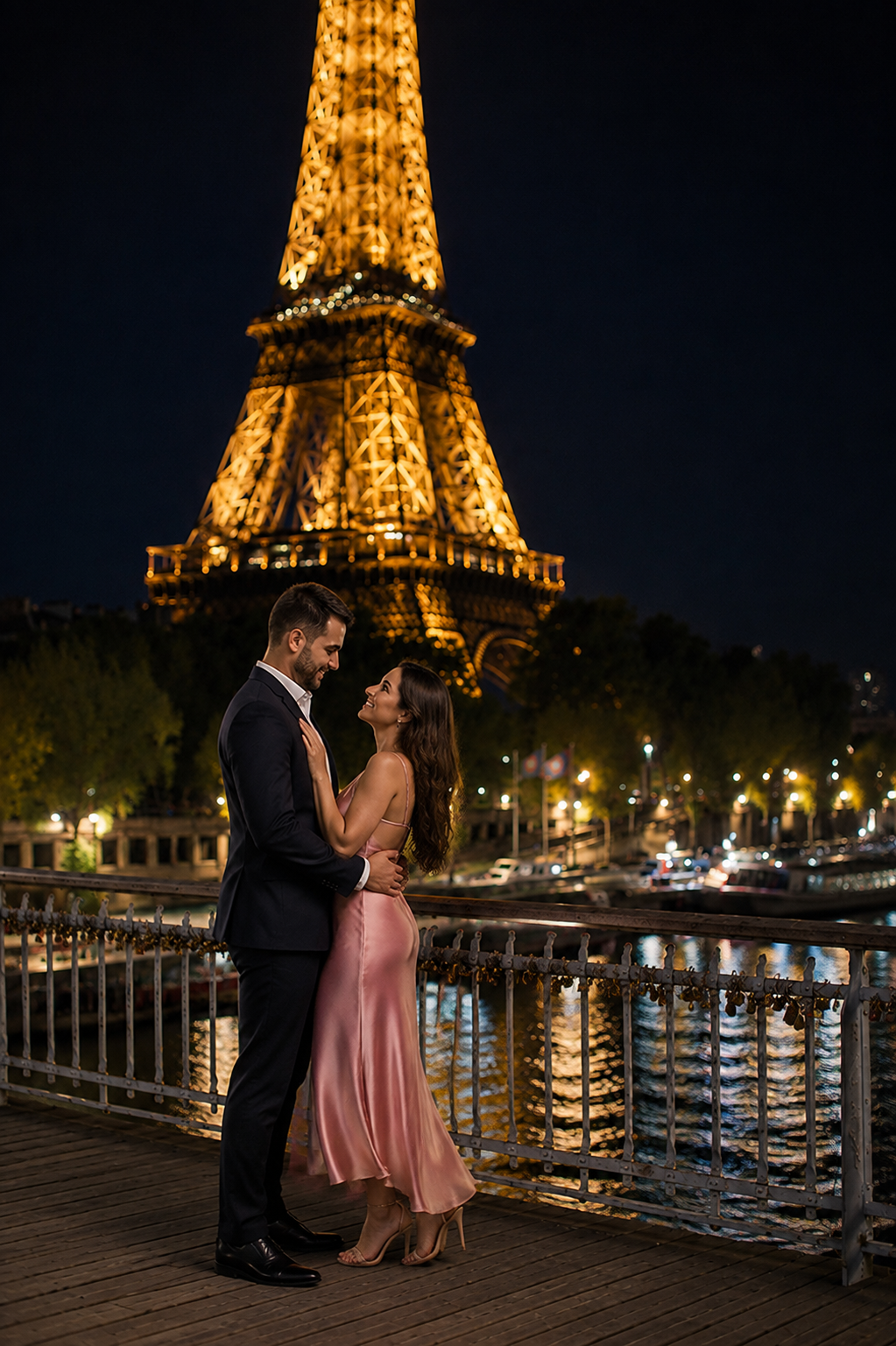 Night Photography in Paris: The Ultimate Luxury Experience for Couples & Proposals. Photographe à Paris