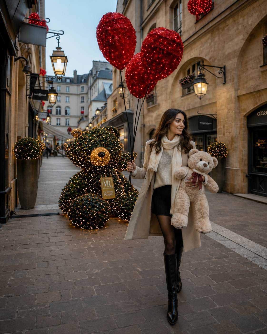 Christmas Photoshoot in Paris: Your Personalized Winter Photo & Film Experience. Photographe à Paris