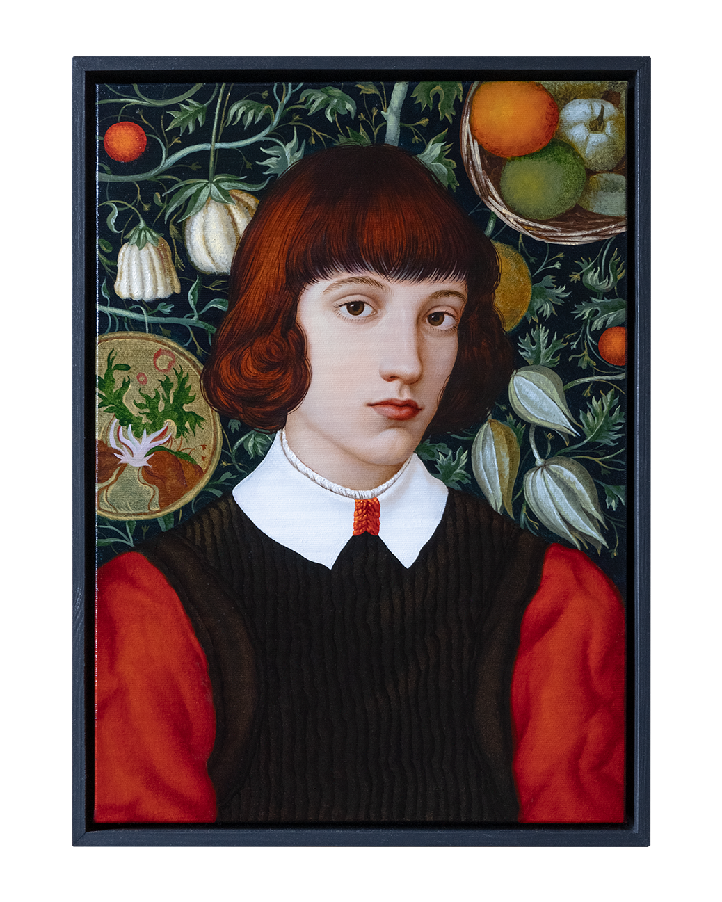 Portrait with Red Sleeves. ELEN BEZHEN