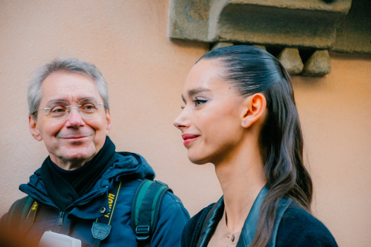 Street style in Milan. Milano Fashion Week
