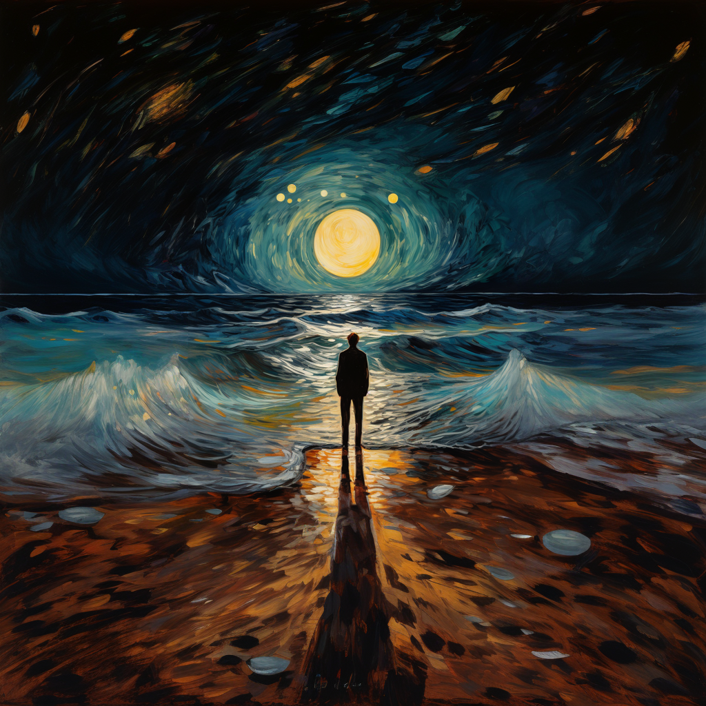 AI Painting. Alireza Sahebi Photographer