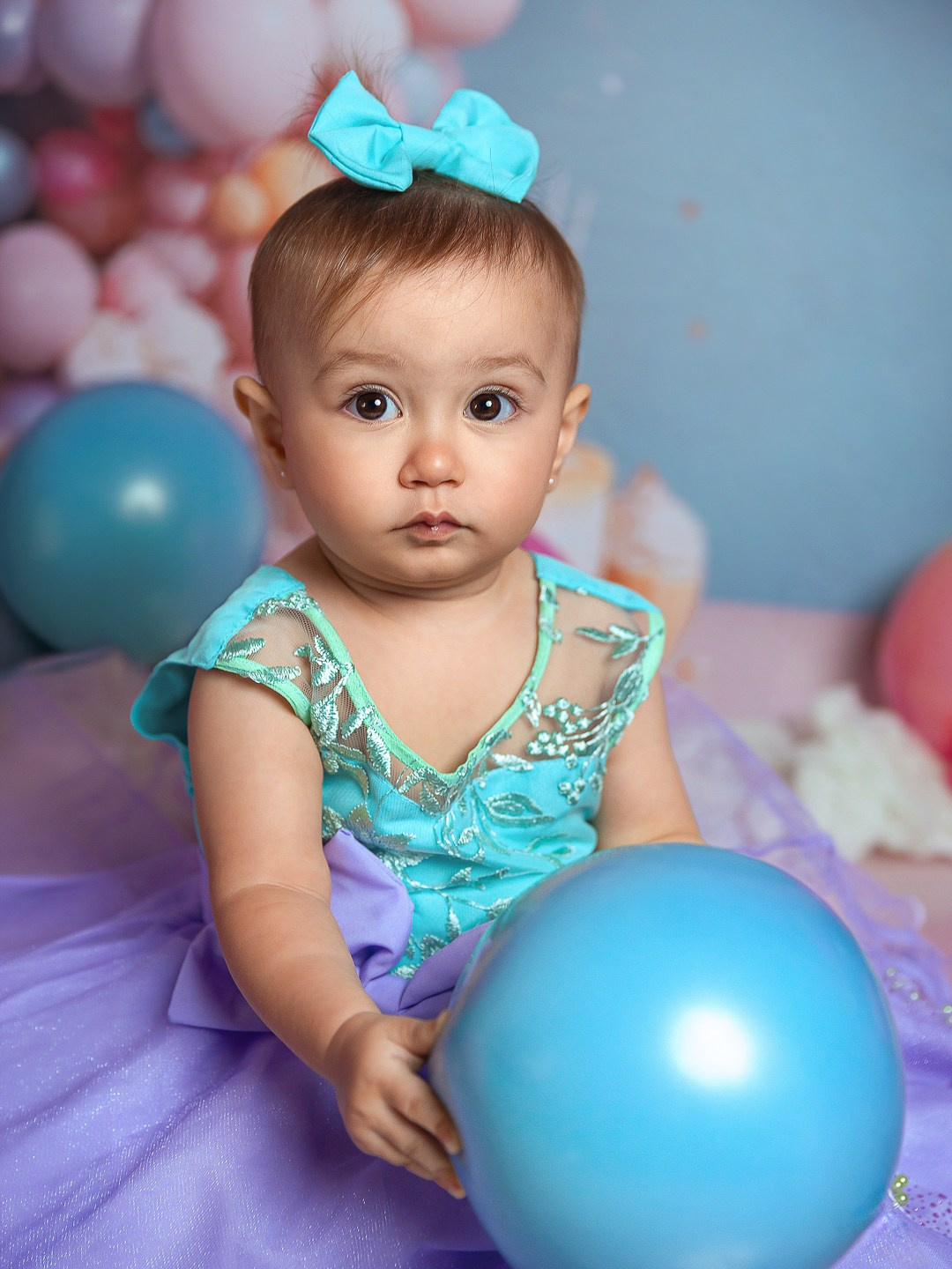 Ensaio infantil em estudio