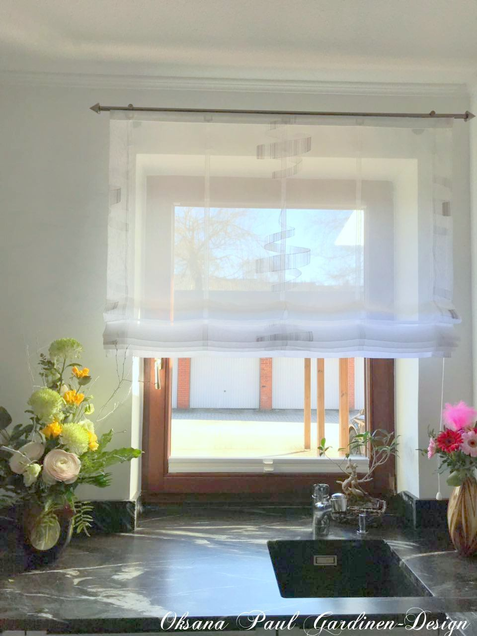 Кухня-столовая / Küche & Essbereich ➜. Oksana Paul-Gardinen-Design Oksana Paul ✧ Art of Gardinen & Textile Design ✧ Polymer Clay Art & Handmade Creatures