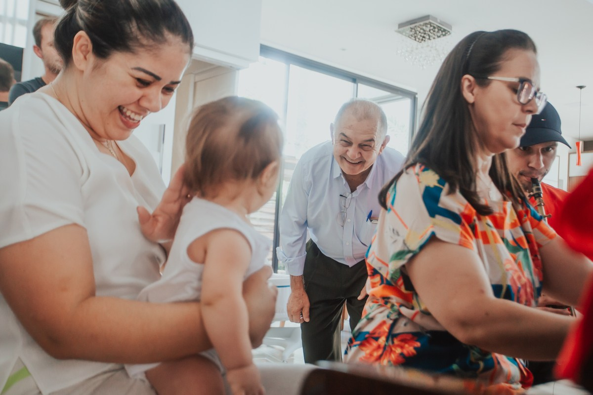 Isabella e família. Fotógrafa de Eventos em São Paulo e Sorocaba Kika Damasceno