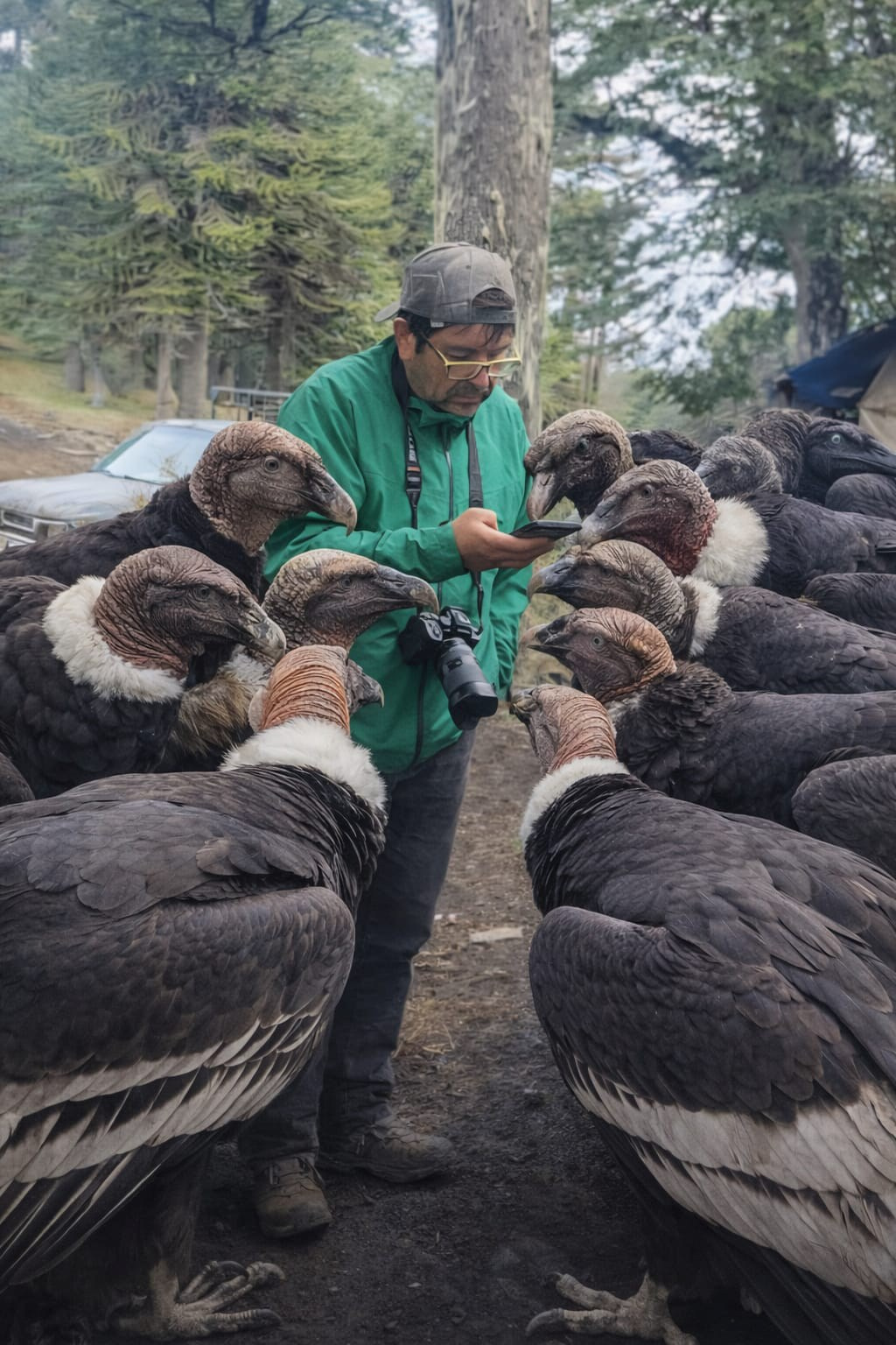 Campamento 8vo Aniversario. Fotógrafo de naturaleza en Chile Cristian Larrere Worner
