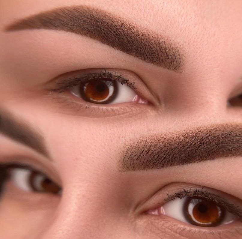 Permanent Make-up Augenbrauen. Permanent Make-up und Tattoo Artist in Wolfsburg-Gardelegen Anna Knaus