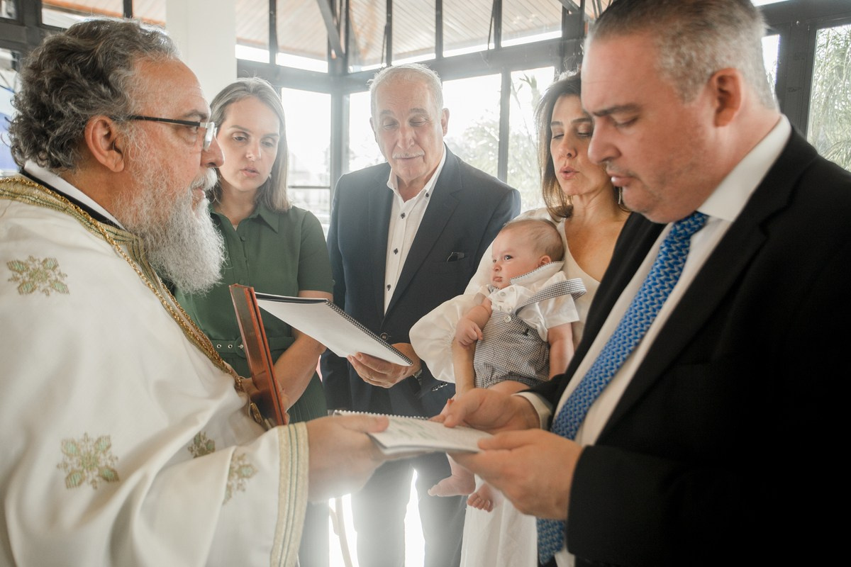 Batismo do Demetrios. Fotógrafa de Eventos em São Paulo e Sorocaba Kika Damasceno