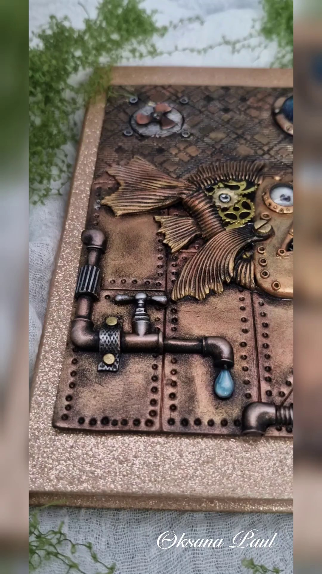 Стимпанк / Steampunk ➜. Oksana Paul-Gardinen-Design Oksana Paul ✧ Art of Gardinen & Textile Design ✧ Polymer Clay Art & Handmade Creatures