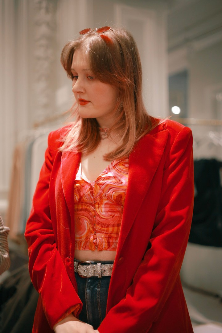 Backstage. Samid Ali