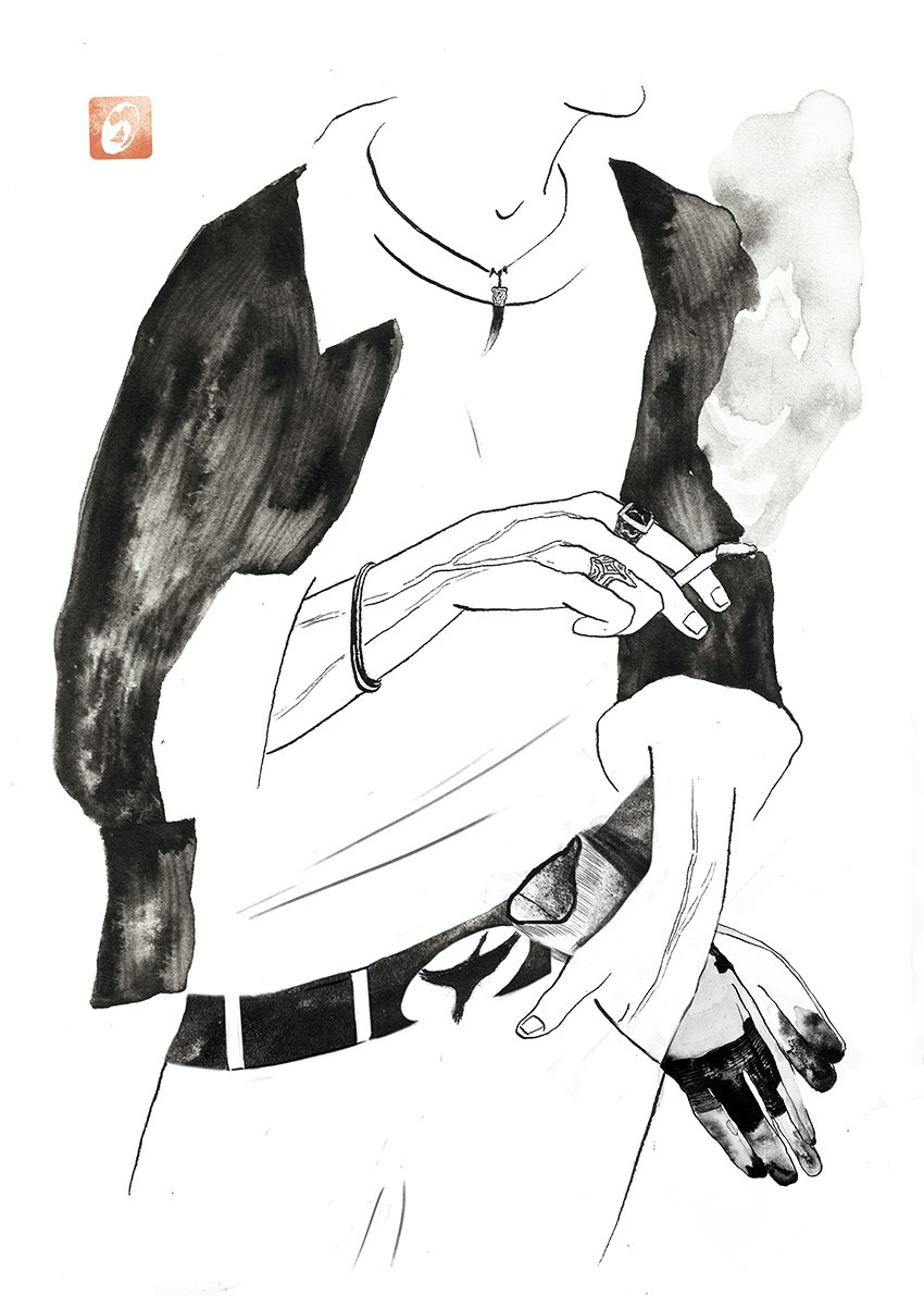 Iliustration for book by Wawrzyniec Jan Dąbrowski “Alchemia Czarnych Lodowców”. Artist, photographer, graphic designer, dreamer