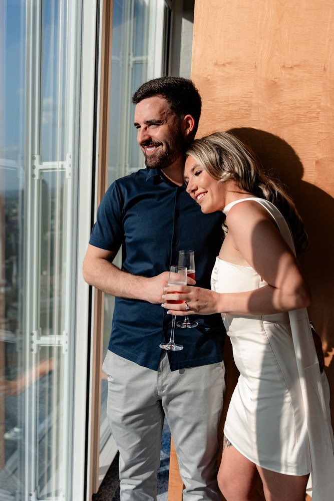Proposal at the Shard. Tonya Kyrylenko photographer in London