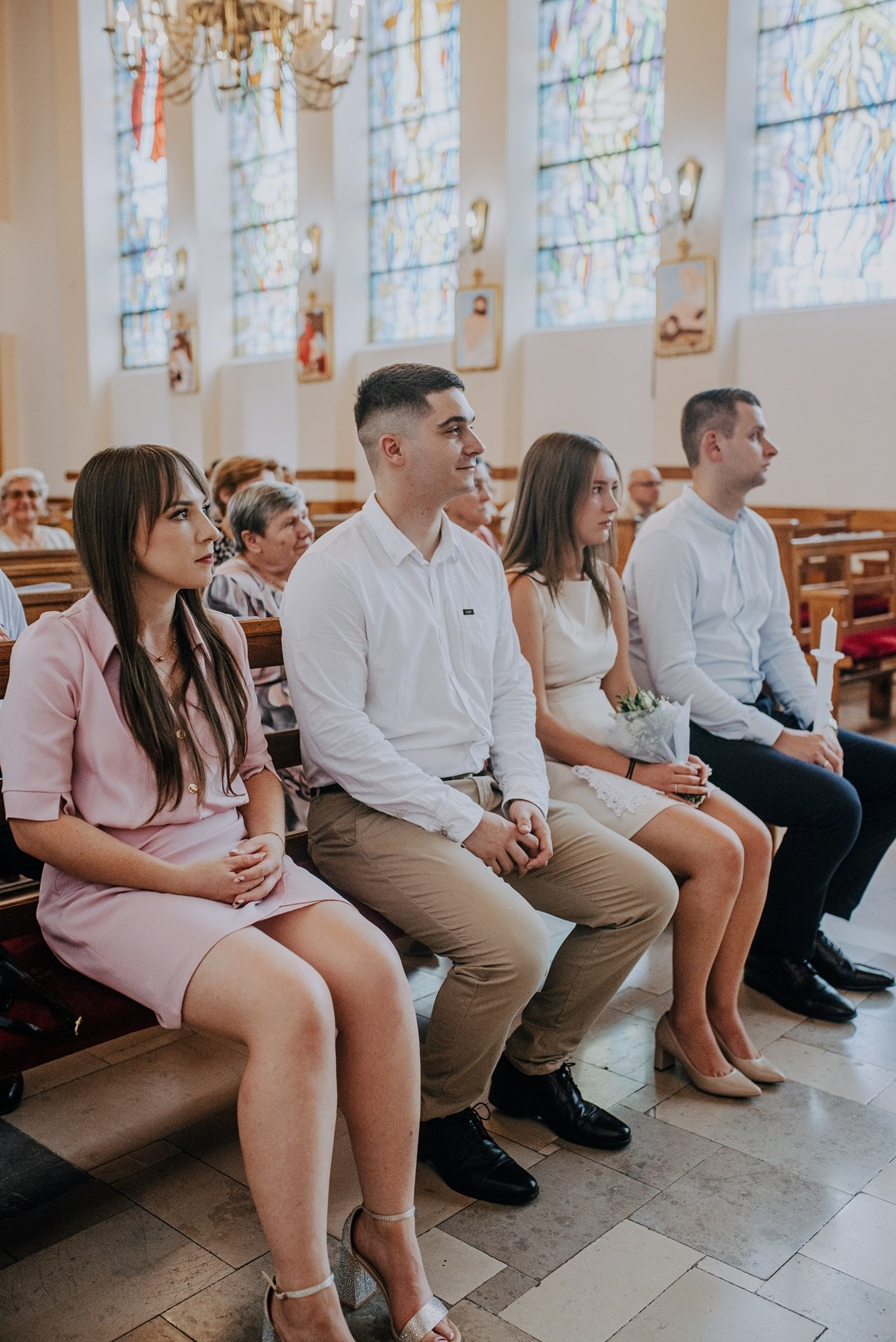 Chrzest Święty Hani. Dominika Strachacka Fotografia | Fotograf ślubny i rodzinny Opole Lubelskie Lublin