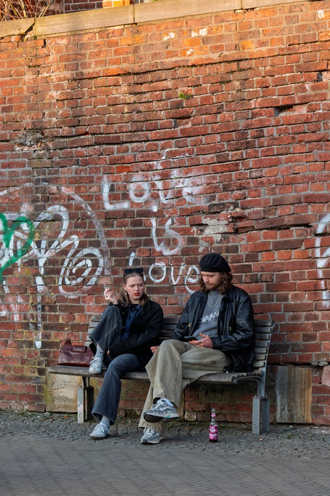 A little bit of street in Bremen #4. URBANSTREETFILES.ART