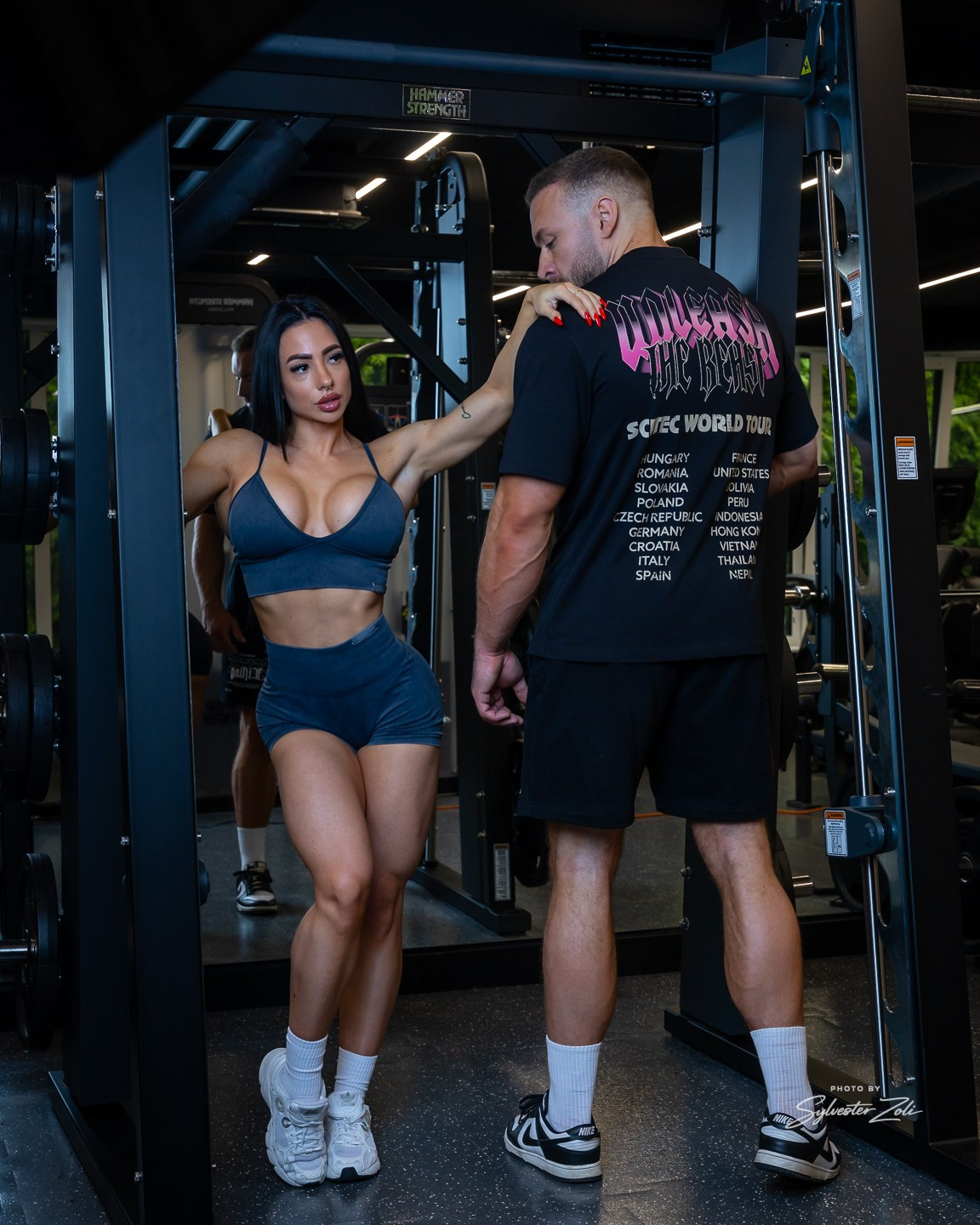 BARANY RENNATA + KALMÁR BENCE. Fitness photography