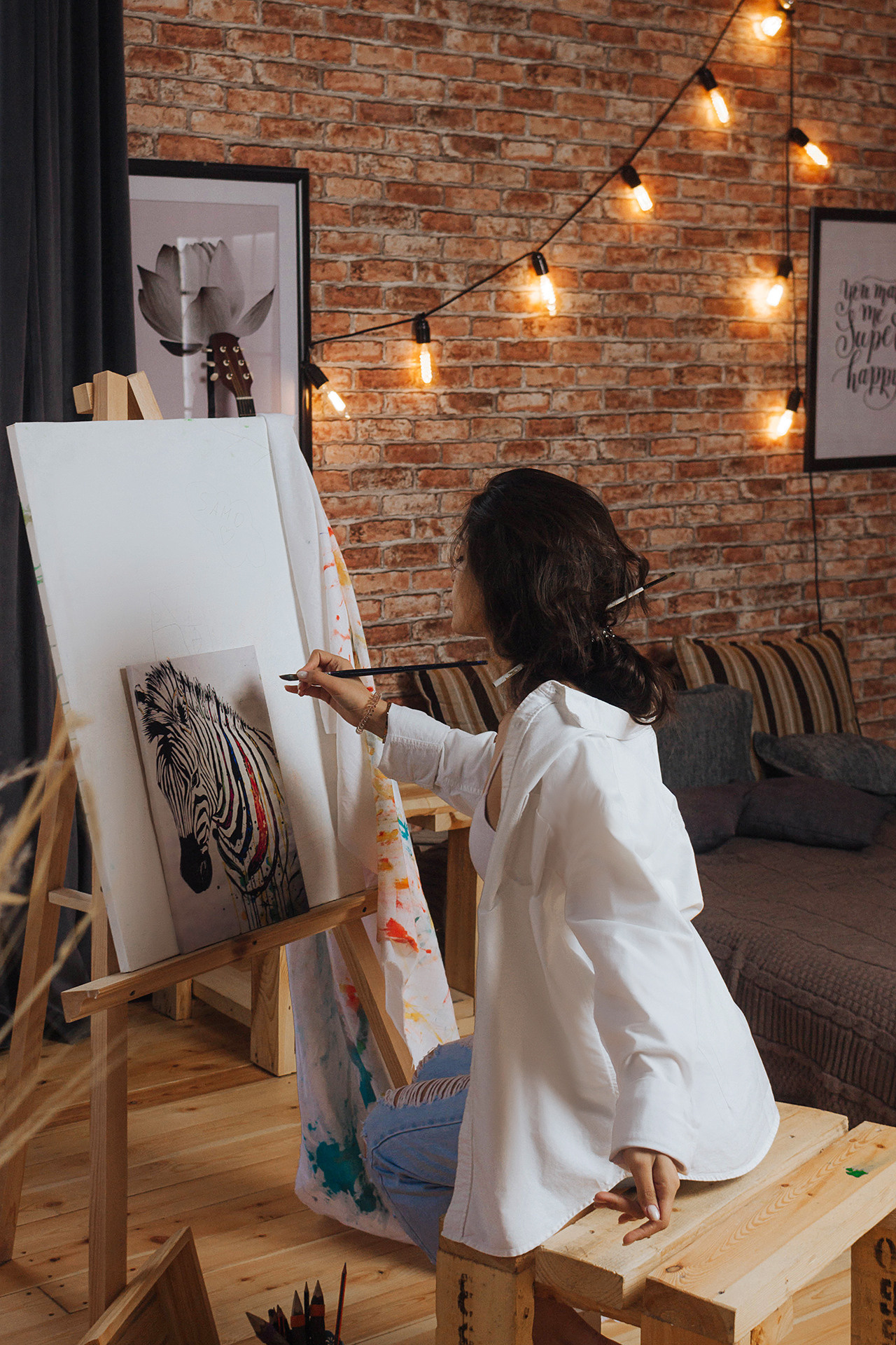 В студии. Женский и семейный фотограф в Ташкенте