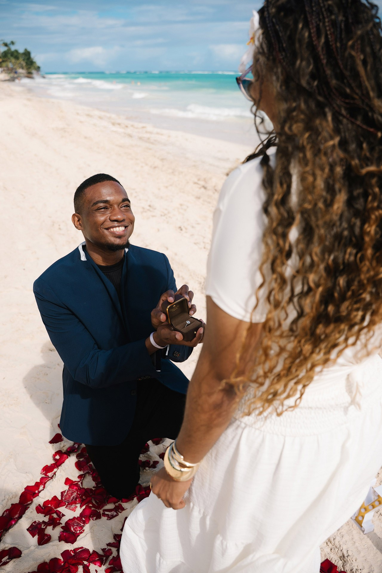 Marriage Proposal Punta Cana | Romantic Beach Proposal Packages. Exclusive Marriage Proposals & Wedding Moments in Punta Cana | Mikhail Chernov Photography