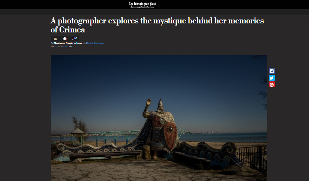 Публикации. Stanislava Novgorodtseva — Photographer | Visual Artist | Educator