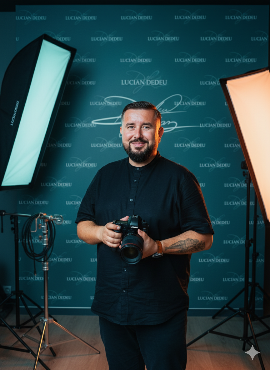 Despre mine. Lucian Dedeu — Fotograf de nuntă și eveniment