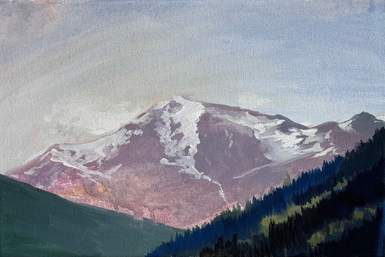 «Sunrise in Mazeri» 🔴. Художник живописец Савелова Ольга