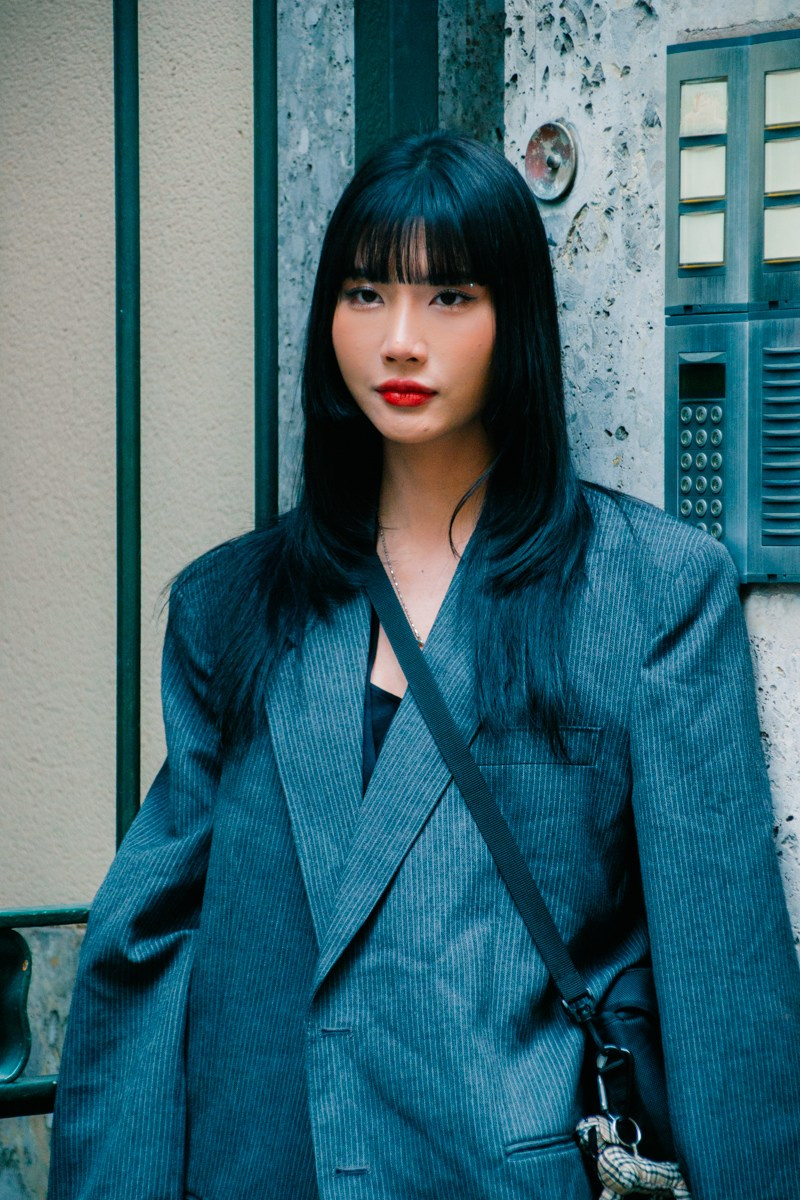 Street style in Milan. Milano Fashion Week