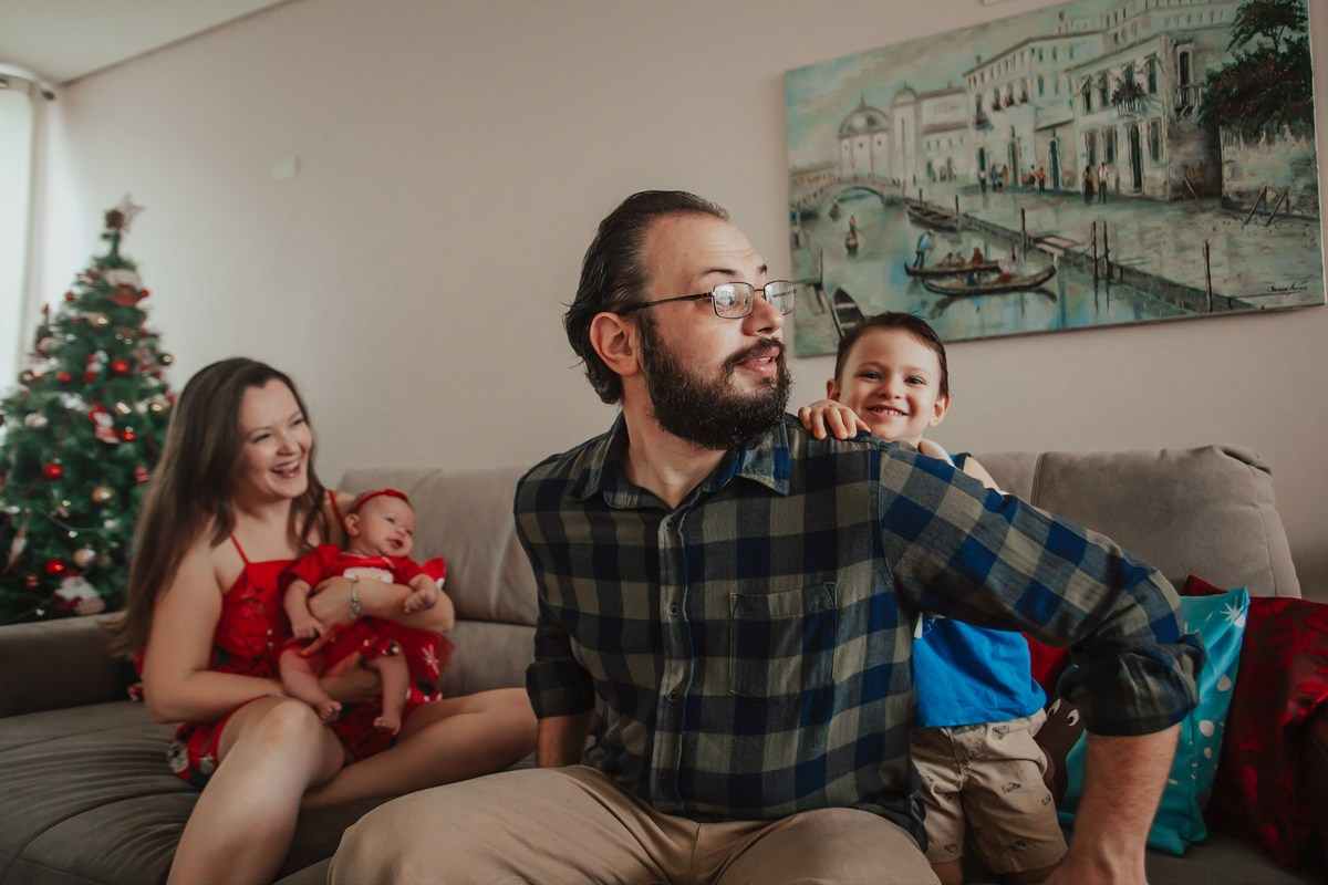 Ensaio de Natal - Família Silva Marcuz. Fotógrafa de Eventos em São Paulo e Sorocaba Kika Damasceno