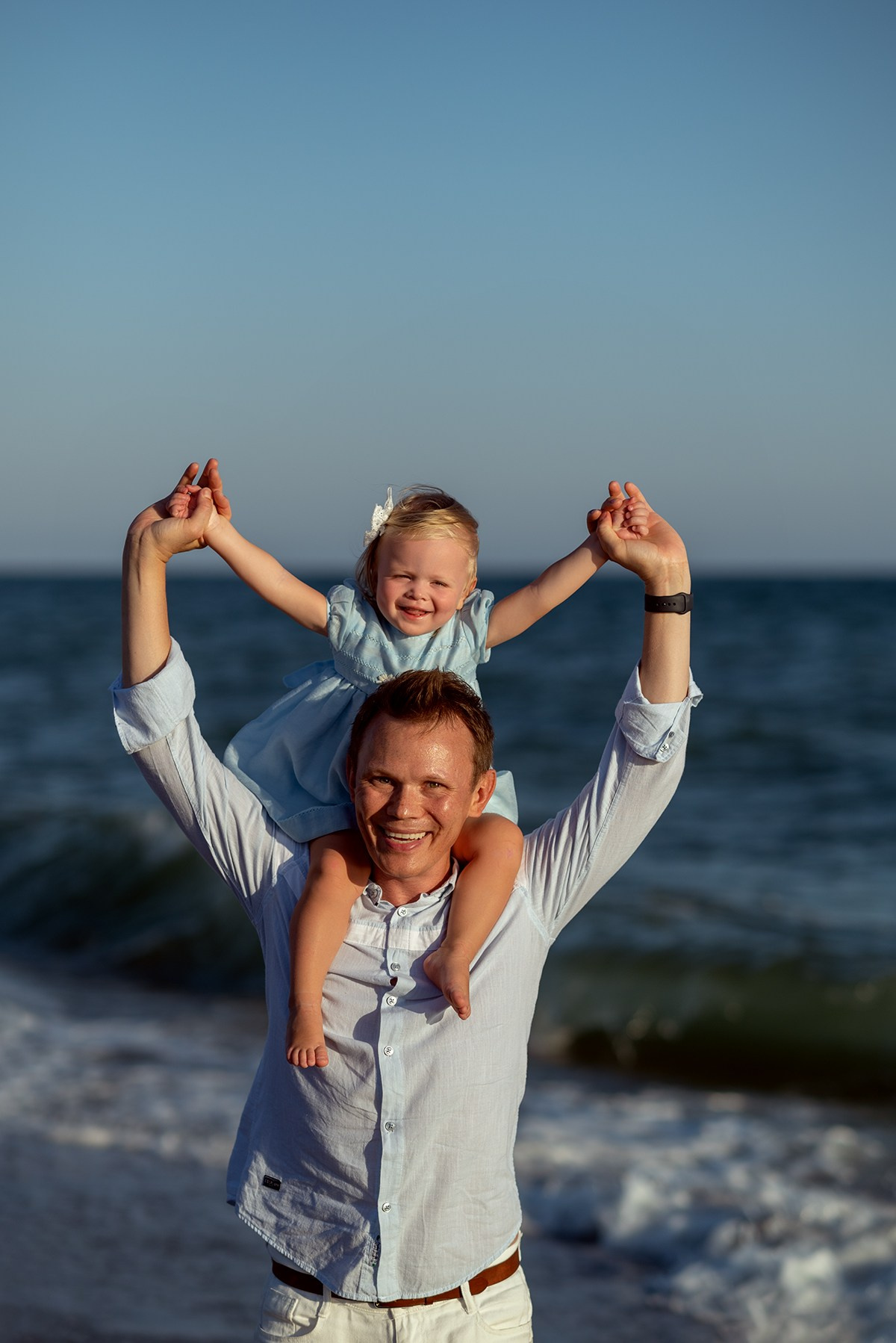 Семейная фотосессия на море. Фотограф Анталия, Кемер, Белек, Сиде Дарья Кая
