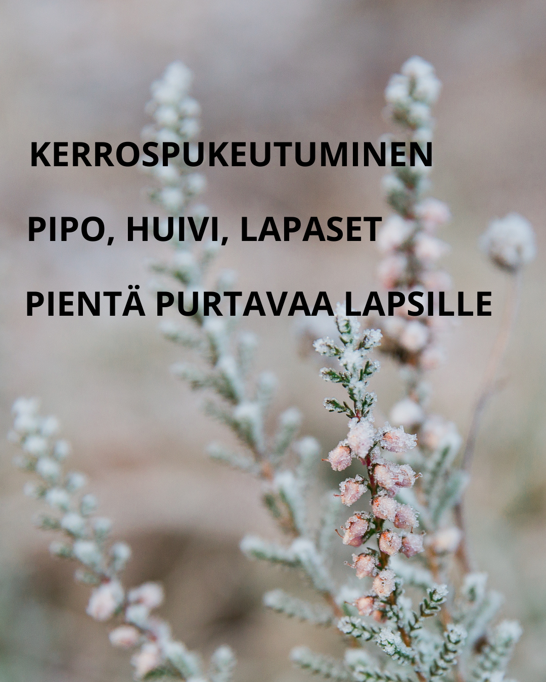 Talvinen perhekuvaus lasten kanssa – lue vinkit ja varaa kuvaus