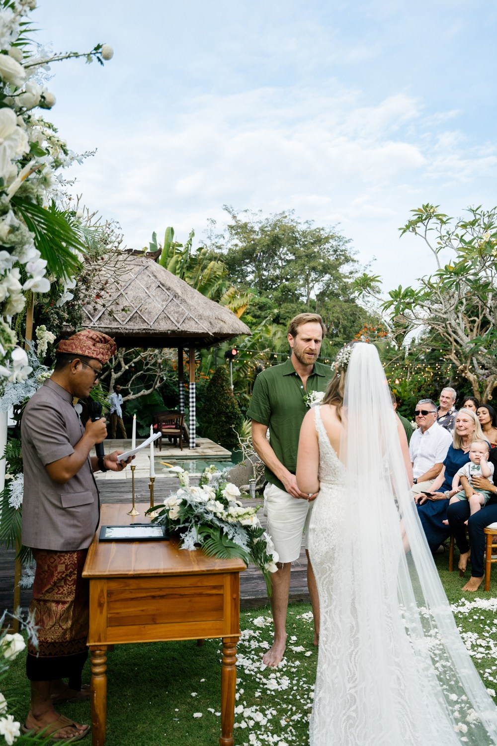 Bali Villa Wedding Photography. Female Photographer in Bali