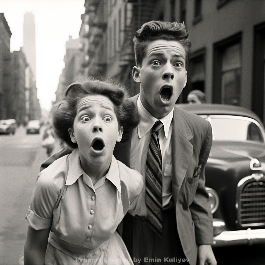 Welcome to New York 1950s (created in the program MIdjourney AI). Emin Kuliyev — Award-Winning Wedding Photojournalist NYC & USA | Best Wedding Photographer Known for Candid, Timeless Moments