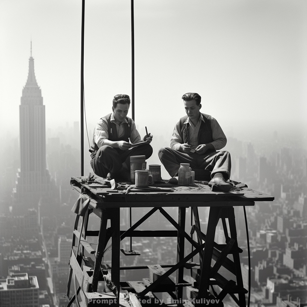 Welcome to New York 1950s (created in the program MIdjourney AI). Emin Kuliyev — Award-Winning Wedding Photojournalist NYC & USA | Best Wedding Photographer Known for Candid, Timeless Moments