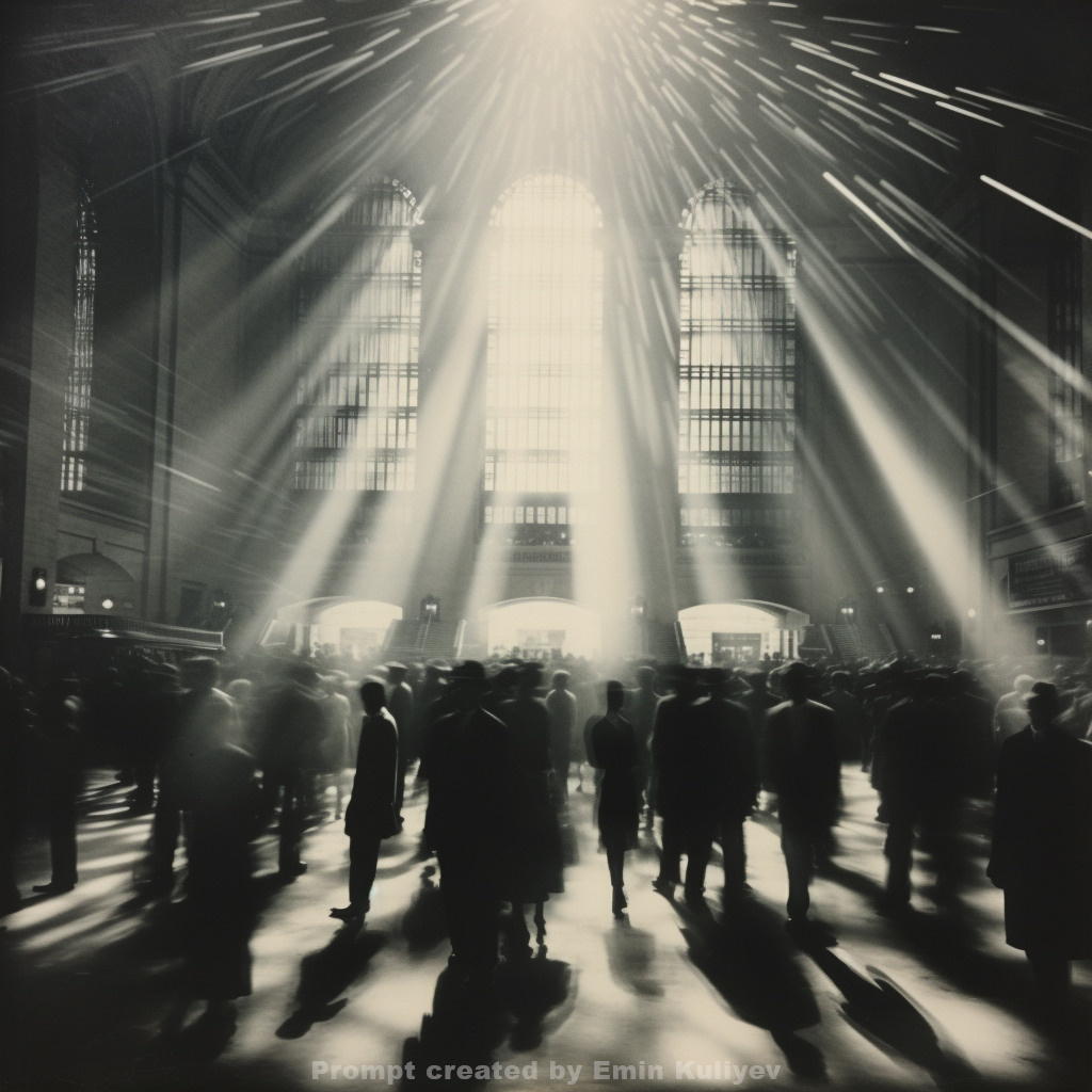 Welcome to New York 1950s (created in the program MIdjourney AI). Emin Kuliyev — Award-Winning Wedding Photojournalist NYC & USA | Best Wedding Photographer Known for Candid, Timeless Moments