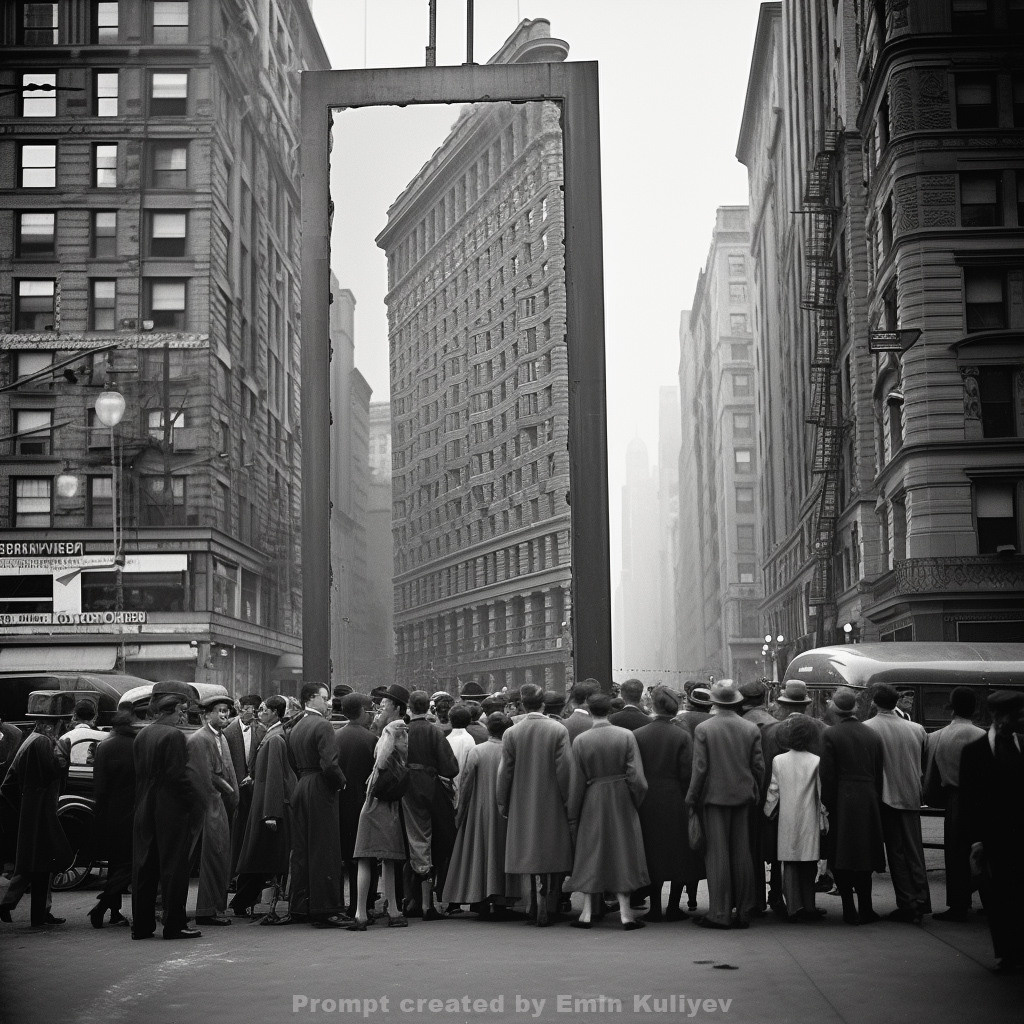 Welcome to New York 1950s (created in the program MIdjourney AI). Emin Kuliyev — Award-Winning Wedding Photojournalist NYC & USA | Best Wedding Photographer Known for Candid, Timeless Moments
