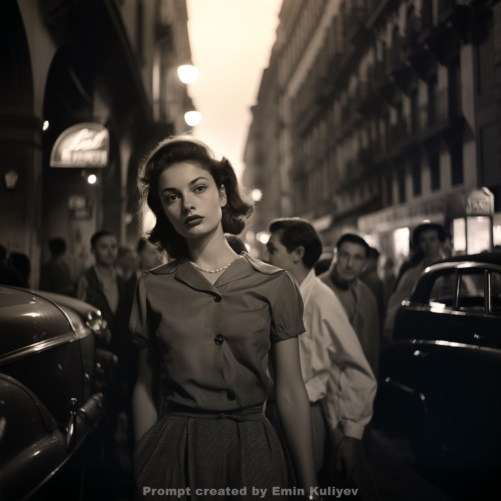 Welcome to New York 1950s (created in the program MIdjourney AI). Emin Kuliyev — Award-Winning Wedding Photojournalist NYC & USA | Best Wedding Photographer Known for Candid, Timeless Moments
