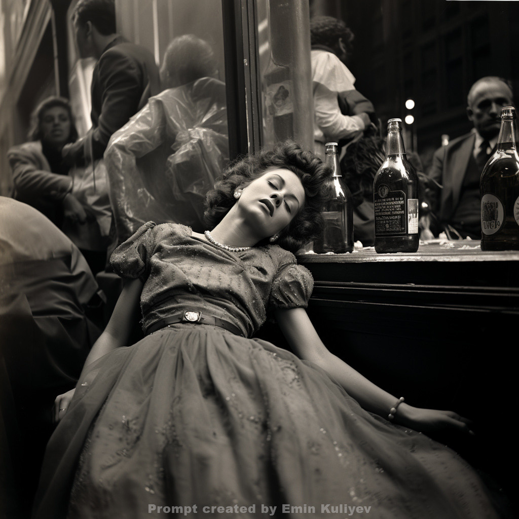 Welcome to New York 1950s (created in the program MIdjourney AI). Emin Kuliyev — Award-Winning Wedding Photojournalist NYC & USA | Best Wedding Photographer Known for Candid, Timeless Moments