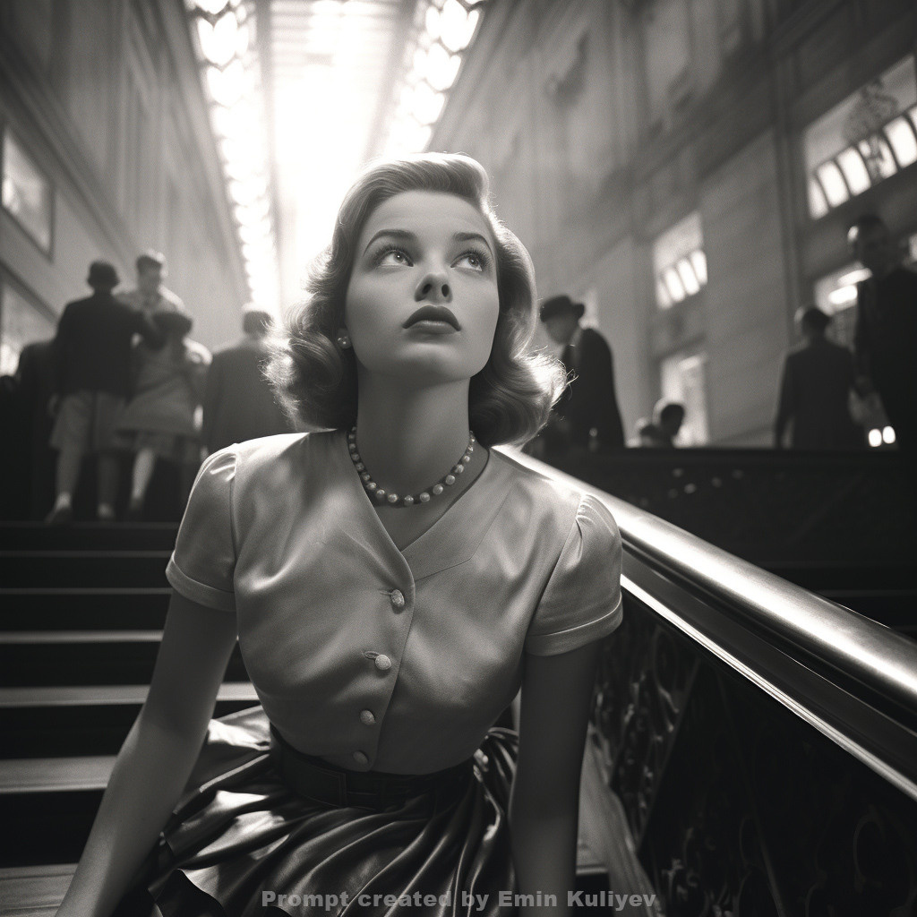 Welcome to New York 1950s (created in the program MIdjourney AI). Emin Kuliyev — Award-Winning Wedding Photojournalist NYC & USA | Best Wedding Photographer Known for Candid, Timeless Moments