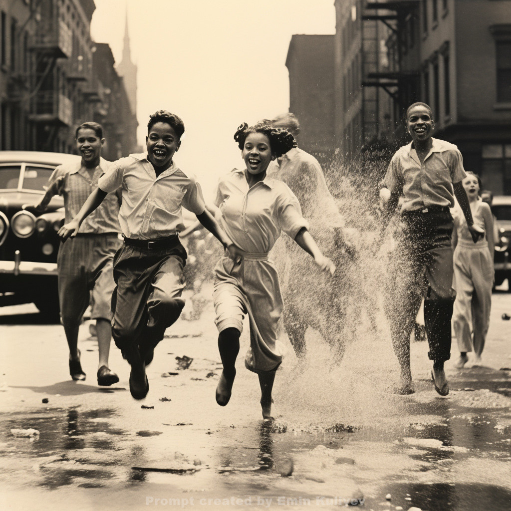 Welcome to New York 1950s (created in the program MIdjourney AI). Emin Kuliyev — Award-Winning Wedding Photojournalist NYC & USA | Best Wedding Photographer Known for Candid, Timeless Moments