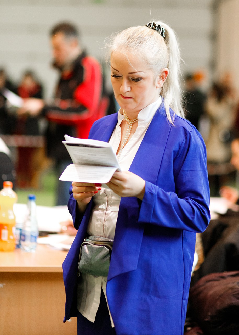 Grodno dog show. Kaja | fotograf we Wrocławiu | ludzie i psy