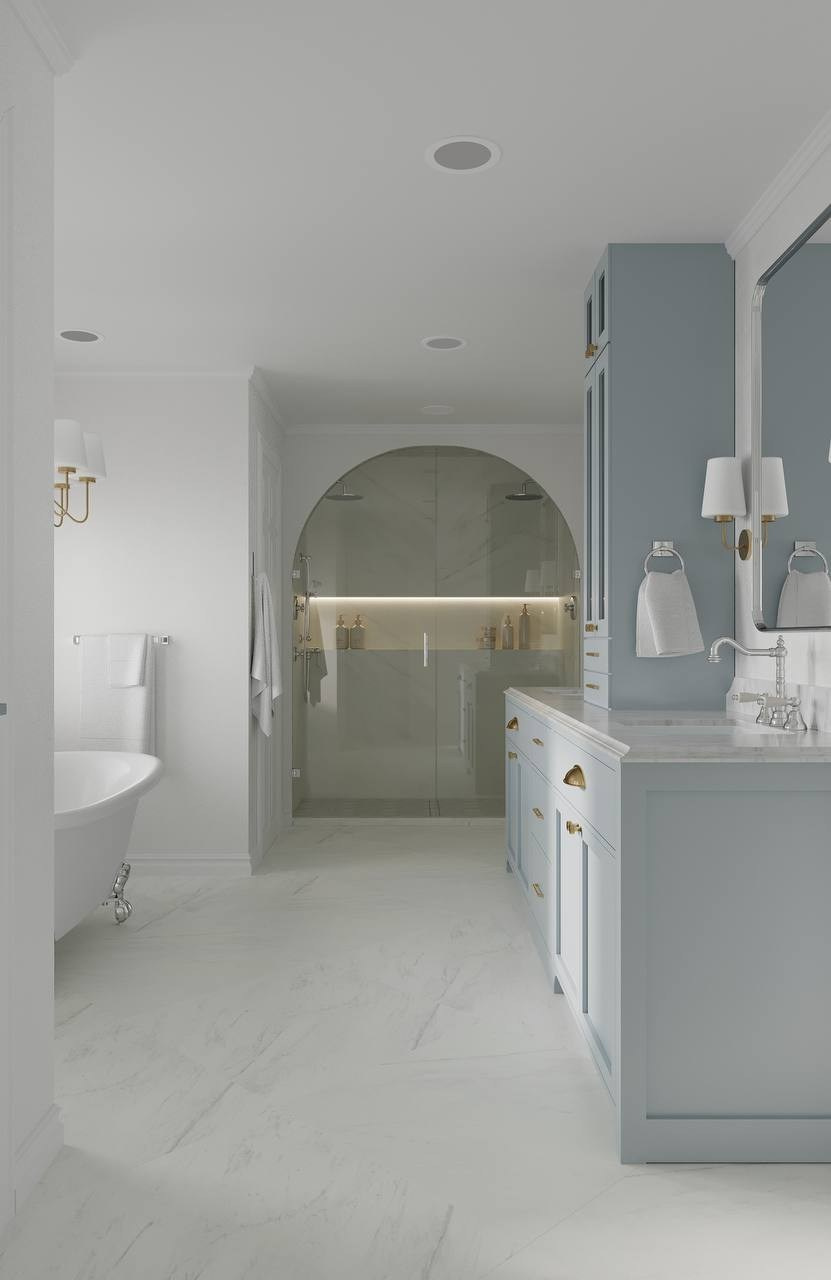 Blue Bathroom. Andrei Subochev